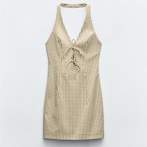 Zara Halter Mini Dress